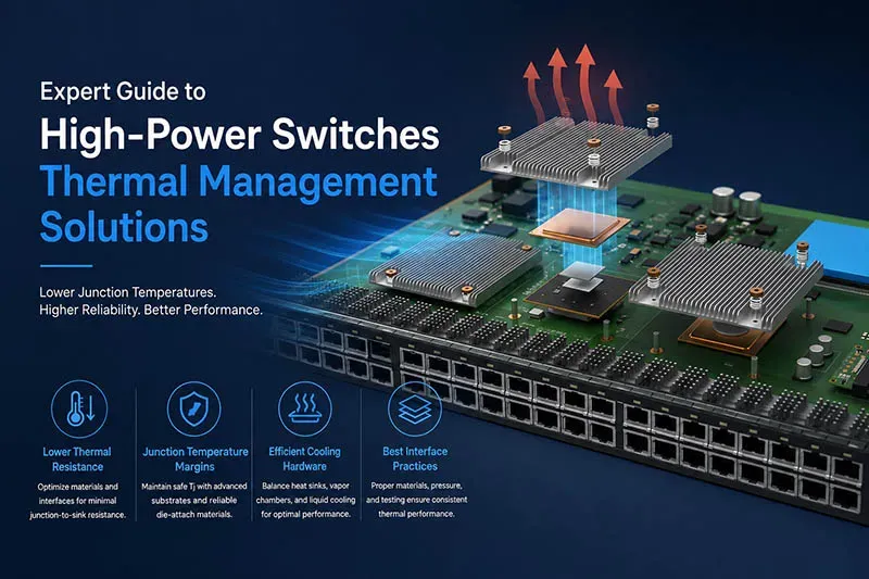 High-Power Switches Thermal Management Solutions